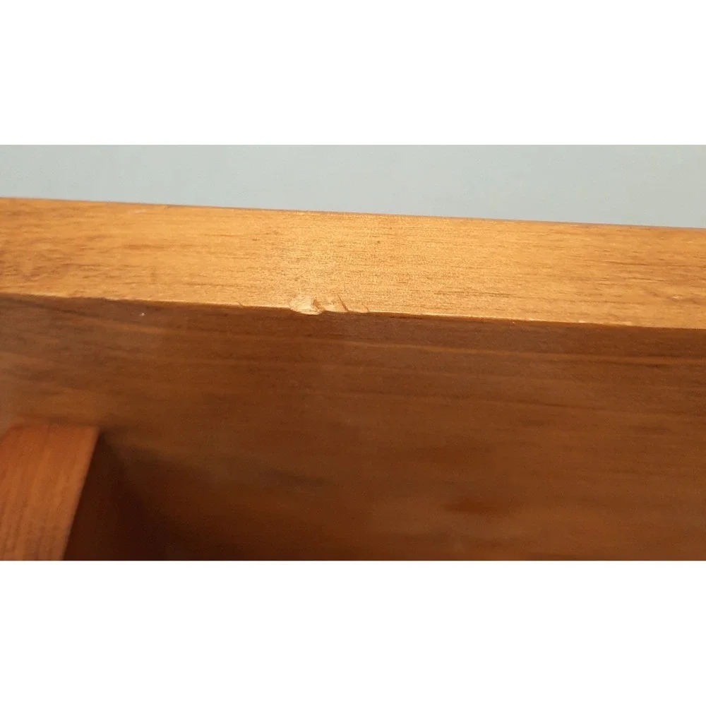 Vintage Wooden Wall Shelf Heart Cutout 2 Pegs Cottagecore Country Farmhouse 18